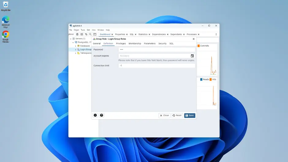 pgAdmin4 and PSQL Configuration pgAdmin4 and PSQL Configuration